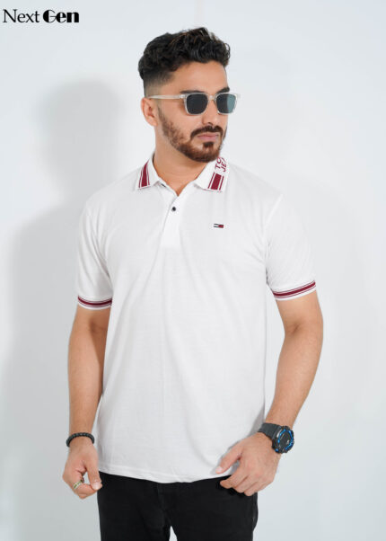 Premium Polo Shirt (White)